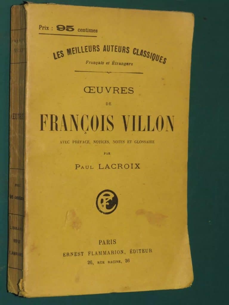 François Villon Dino Campana inedito