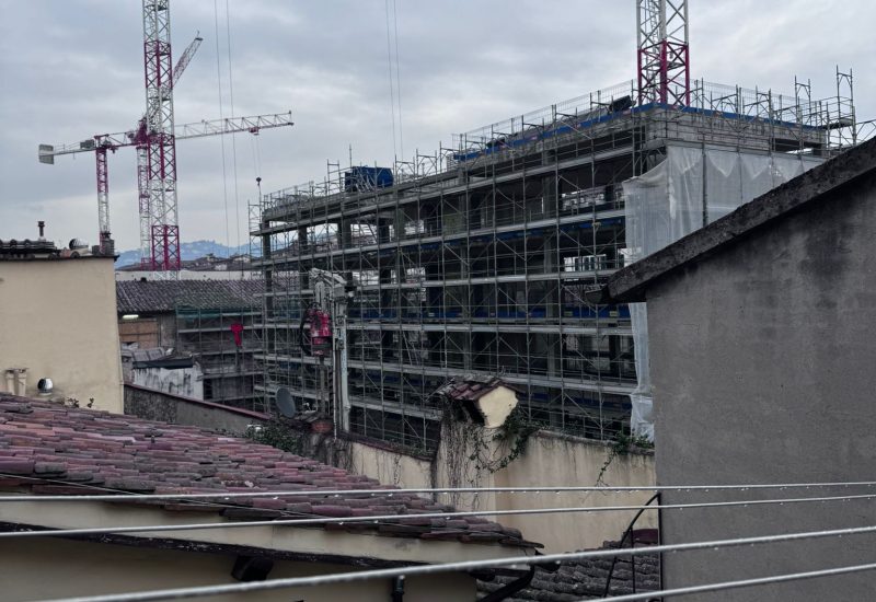 L&igrave;edificio turistico di lusso che sta nascendo in via San Gallo