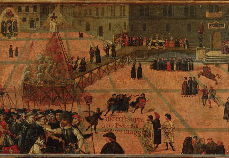 Filippo_Dolciati_(1443_-_1519)_Execution_of_Girolamo_Savonarola._1498,_Florence,_Museo_di_San_Marco