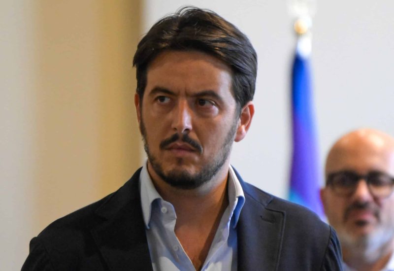 GERMOGLI PH 16 LUGLIO 2024 FIRENZE PRESSO IL SALONE DEI DUECENTO ANDREA GIORGIO ASSESSORE ALLA MOBILITA' E ALLA SICUREZZA