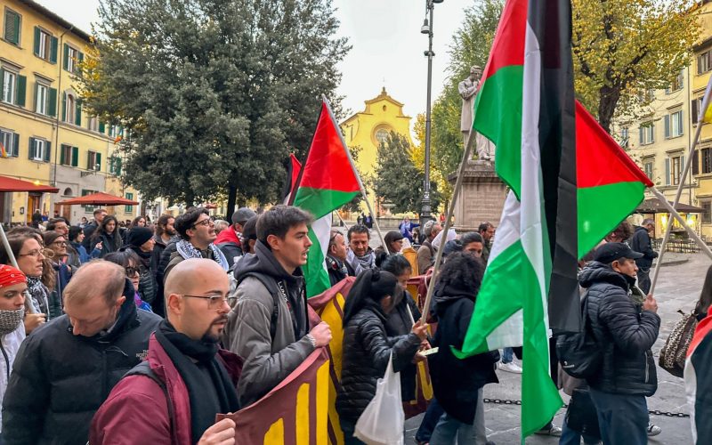 GERMOGLI PH: 16 NOVEMBRE 2024 FIRENZE CORTEO MANIFESTAZIONE PRO PALESTINA