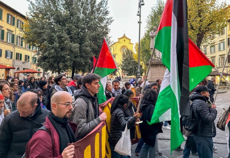 GERMOGLI PH: 16 NOVEMBRE 2024 FIRENZE CORTEO MANIFESTAZIONE PRO PALESTINA