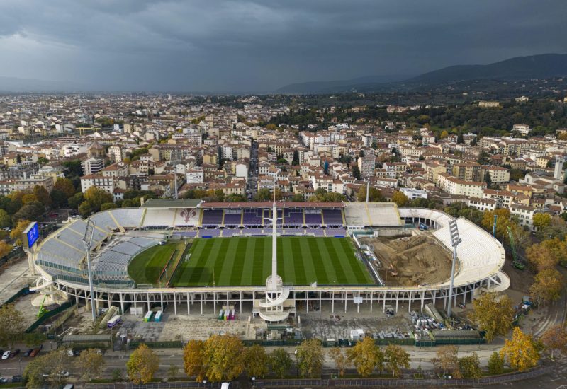 GERMOGLI PH: 20 NOVEMBRE 2024 FIRENZE STADIO ARTEMIO FRANCHI LAVORI