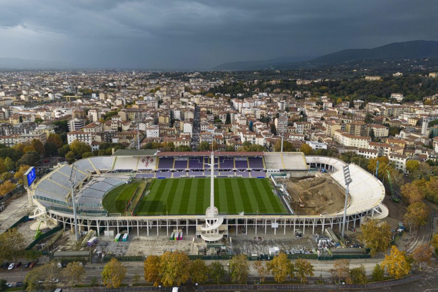 GERMOGLI PH: 20 NOVEMBRE 2024 FIRENZE STADIO ARTEMIO FRANCHI LAVORI