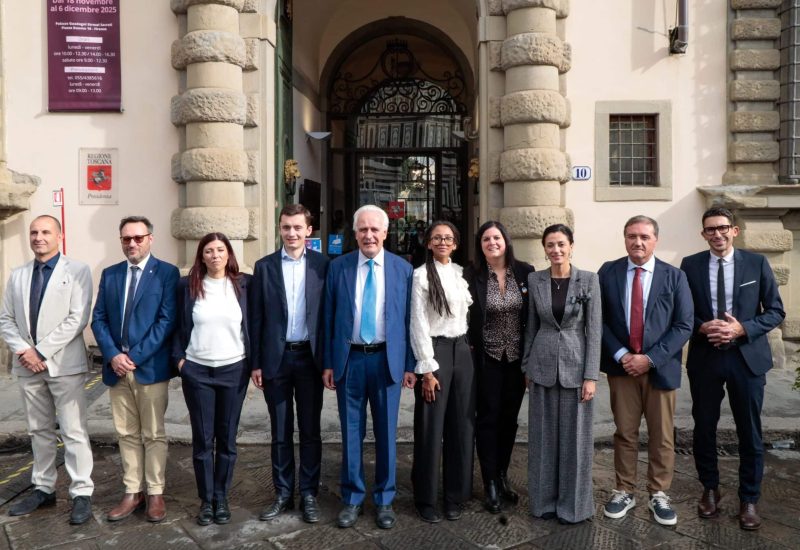 GERMOGLI PH 20 NOVEMBRE 2025 FIRENZE REGIONE TOSCANA PALAZZO STROZZI SACRATI PRESENTAZIONE NUOVA GIUNTA REGIONALE NELLA FOTO