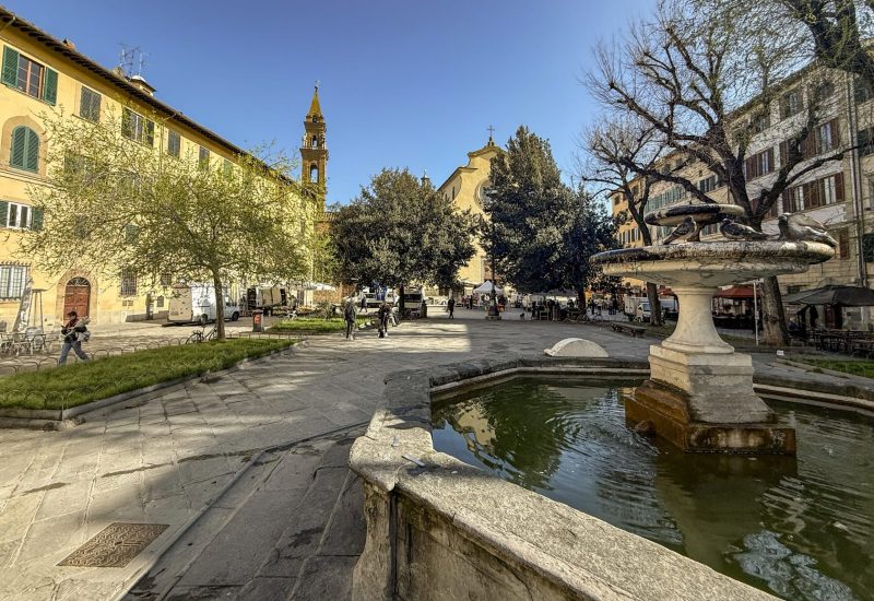 GERMOGLI PH: 25 MARZO 2025 FIRENZE  PIAZZA SANTO SPIRITO CENTRO STORICO FIORENTINO