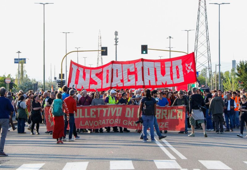 GERMOGLI PH 5 APRILE 2025 CAMPI BISENZIO CORTEO MANIFESTAZIONE GKN NELLA FOTO