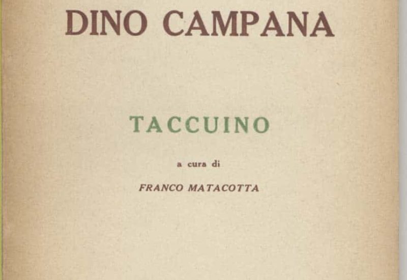 Inedito Dino Campana