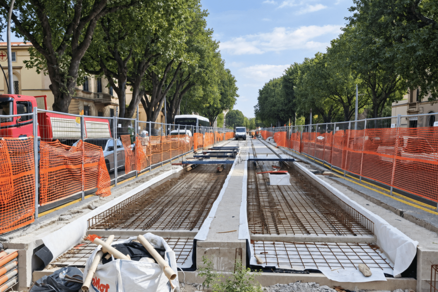 TRAMVIA BAGNO A RIPOLI CANTIERI LAVORI