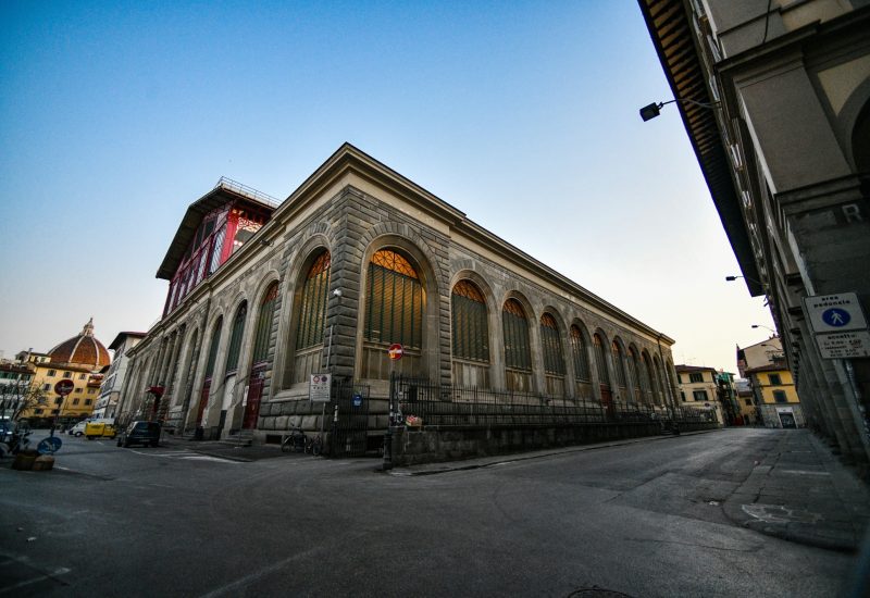 GERMOGLI PH 6 APRILE  2020 FIRENZE EMERGENZA CORONAVIRUS MERCATO CENTRALE  CENTRO STORICO DESERTO  COVID 19
