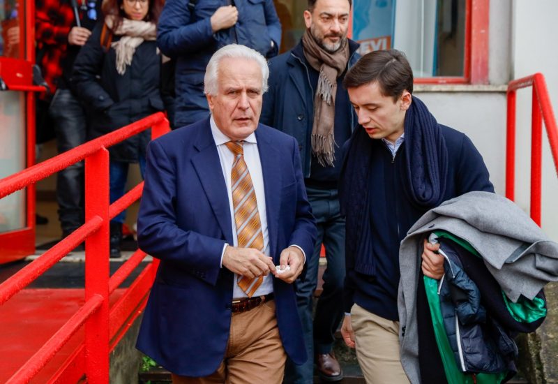 Il presidente della Toscana Eugenio Giani e il suo portavoce Bernard Dika (copyright Fotocronache Germogli)
