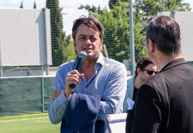 GERMOGLI PH: 11 MAGGIO 2024 FIRENZE CAMPO SPORTIVO RONDINELLA MARZOCCO PONTE A GREVE INAUGURAZIONE NUOVO CAMPO DA CALCIO NELLA FOTO LORENZO BOSI