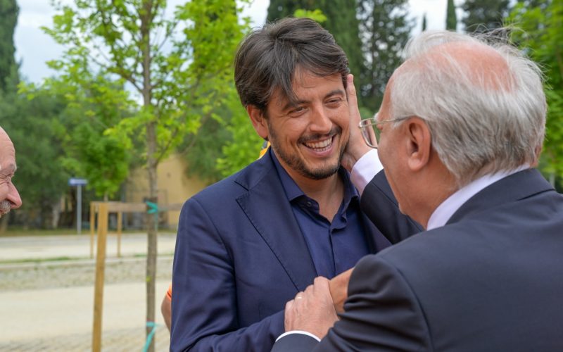FIRENZE INAUGURAZIONE DEL NUOVO PARCHEGGIO SCAMBIATORE DI VIALE EUROPA GERMOGLI PH: 22 MAGGIO 2025 FIRENZE INAUGURAZIONE DEL NUOVO PARCHEGGIO SCAMBIATORE DI VIALE EUROPA NELLA FOTO L'ASSESSORE ANDREA GIORGIO