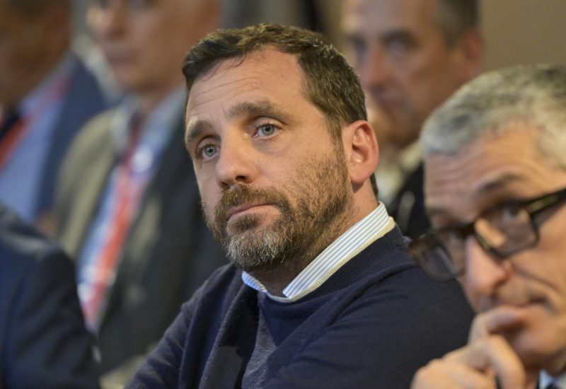 GERMOGLI PH: 21 MAGGIO 2025 FIRENZE CONVEGNO DEI DELEGATI DI LEGACOOP PIAZZA SANTISSIMA ANNUNZIATA NELLA FOTO ALESSANDRO TOMASI ATTUALE SINDACO DI PISTOIA E FUTURO CANDIDATO ALLE ELEZIONI REGIONALI TOSCANE PER IL CENTRO DESTRA