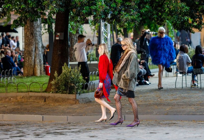 GERMOGLI PH: 15 MAGGIO 2025 PIAZZA SANTO SPIRITO SFILATA GUCCI