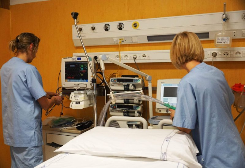 Germogli Ph 21 dicembre 2018 Pontedera inaugurazione nuovo reparto di terapia intensiva ospedale Lotti infermiere Esposito/Fotocronache Germogli