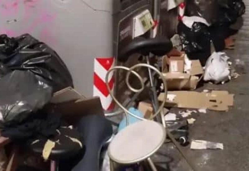 La discarica di via Cavour. Foto comune di Firenze