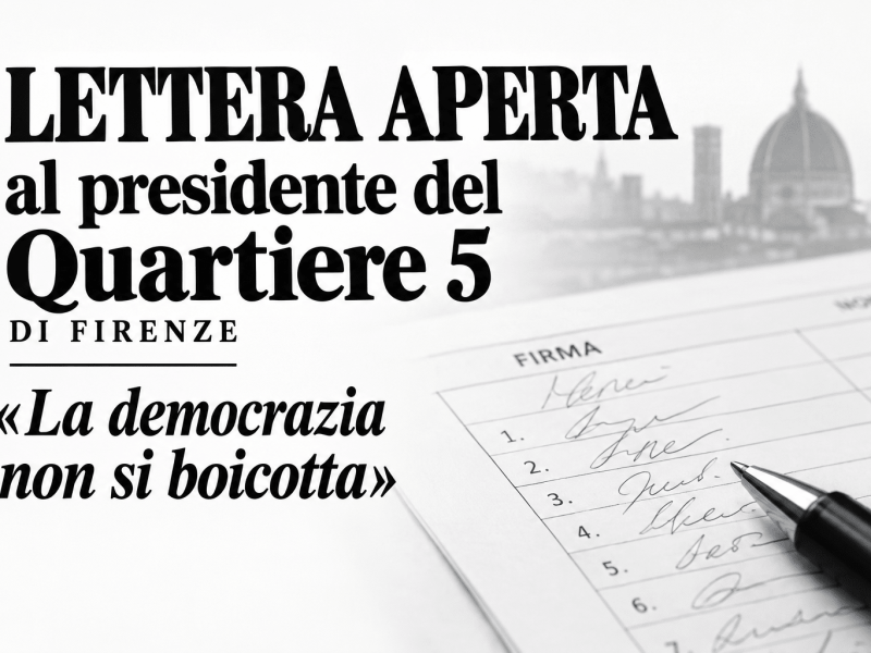 lettera aperta